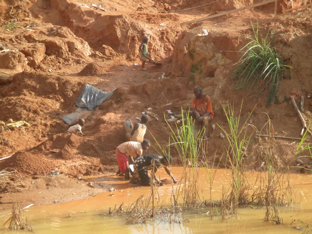 Ruissellement sur un site exploité