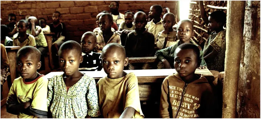 Enfants en classe