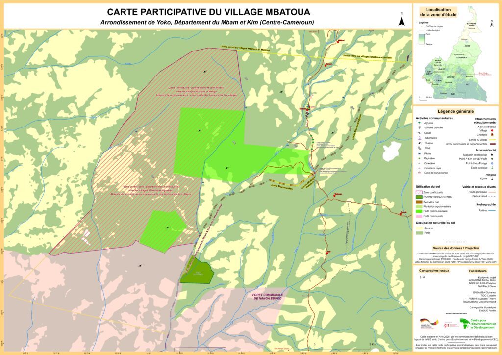 Carte Participative Mbatoua Yoko