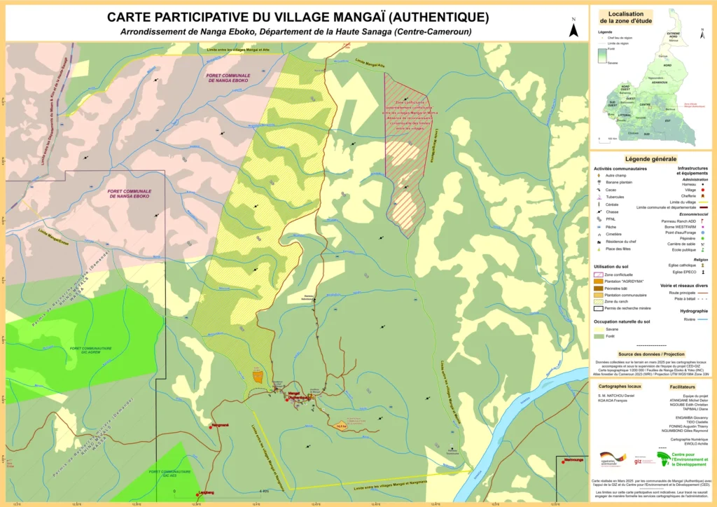 Carte Participative Mangaï Nanga-Eboko